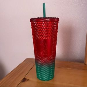 Disney Starbucks Christmas Tumbler